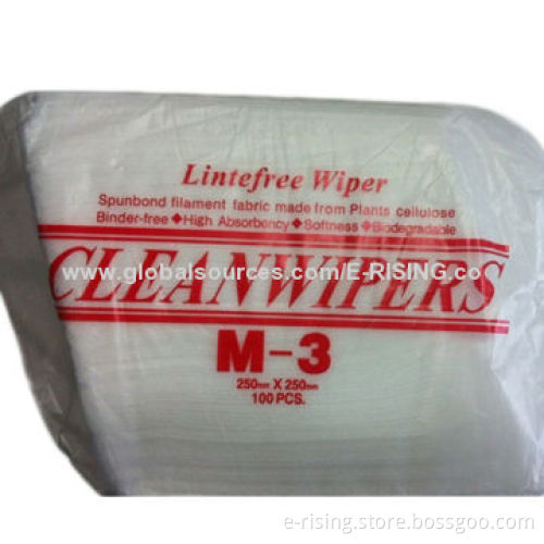 Binder-free Clean Wiper, Measures 25x25cm